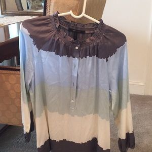 BCBG silk top